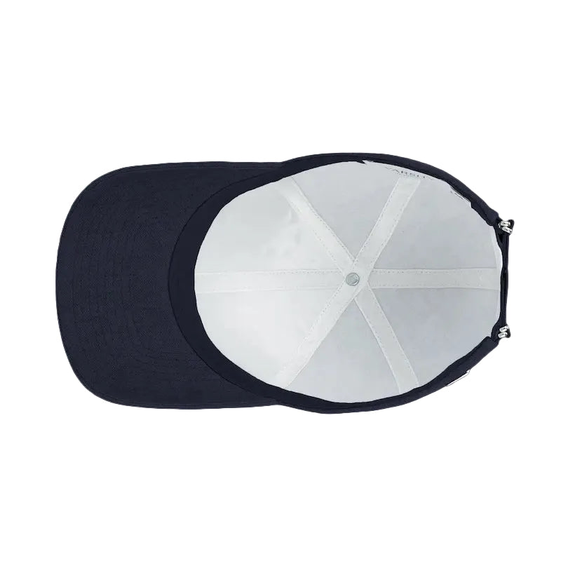 Linen sport cap- navy