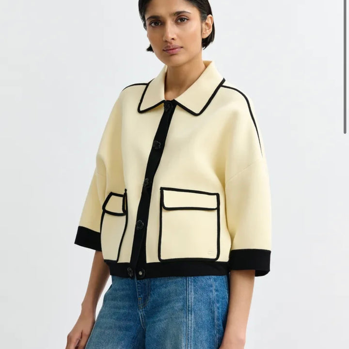 Jugly Knit Cardigan - Offwhite