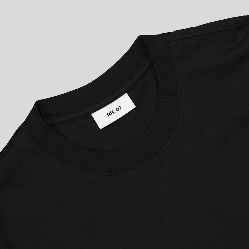 Adam T-shirt pima cotton - black