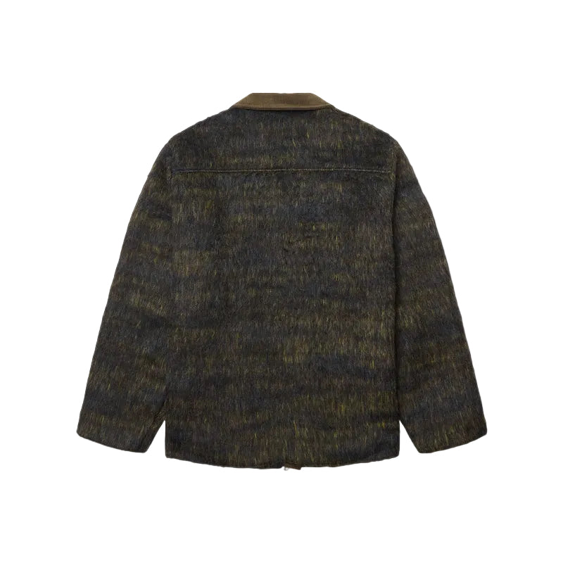 WBBlade hairy zip jacket - dark olive
