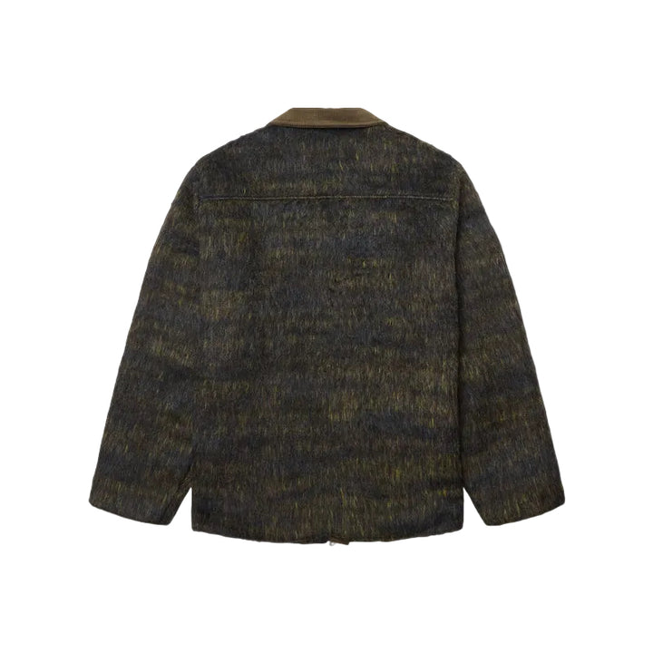 WBBlade hairy zip jacket - dark olive