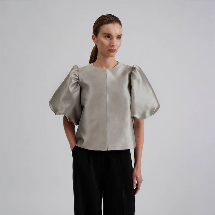 Cleo Blouse - Steel grey