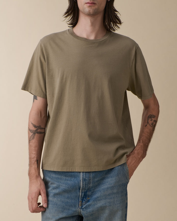 Delon t-shirt - khaki beige