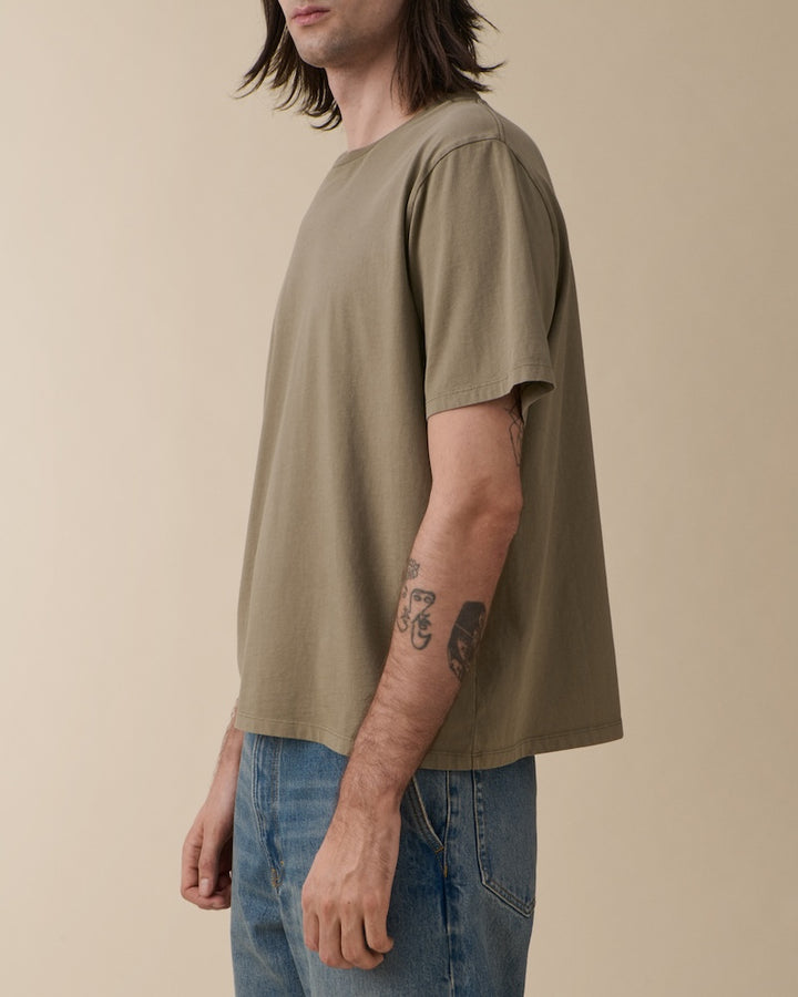 Delon t-shirt - khaki beige
