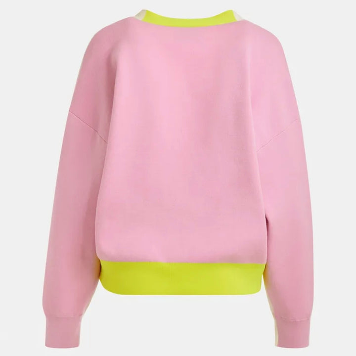 Jicolor tricolour cardigan - multi