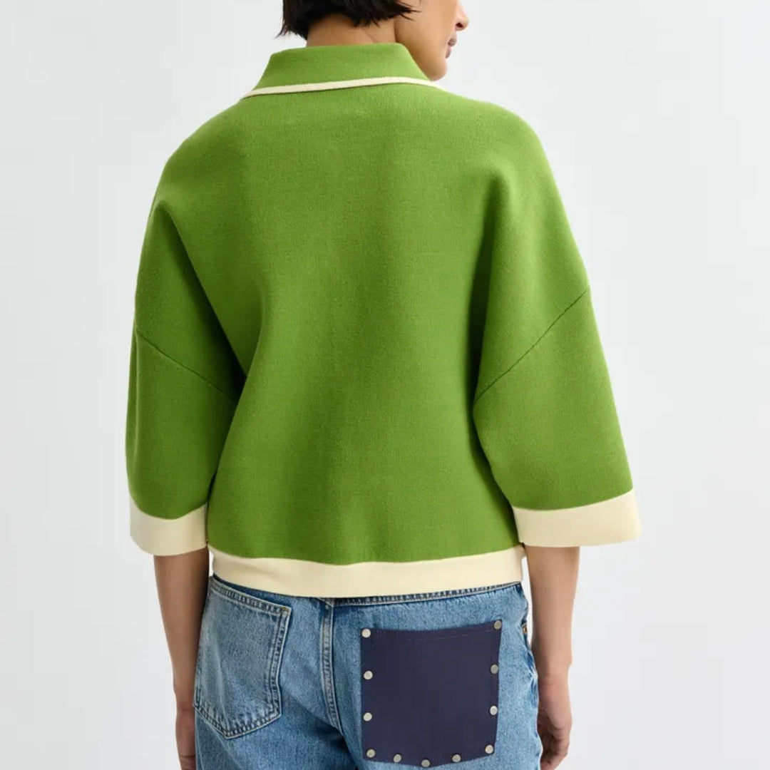 Jugly Knit Cardigan - Green