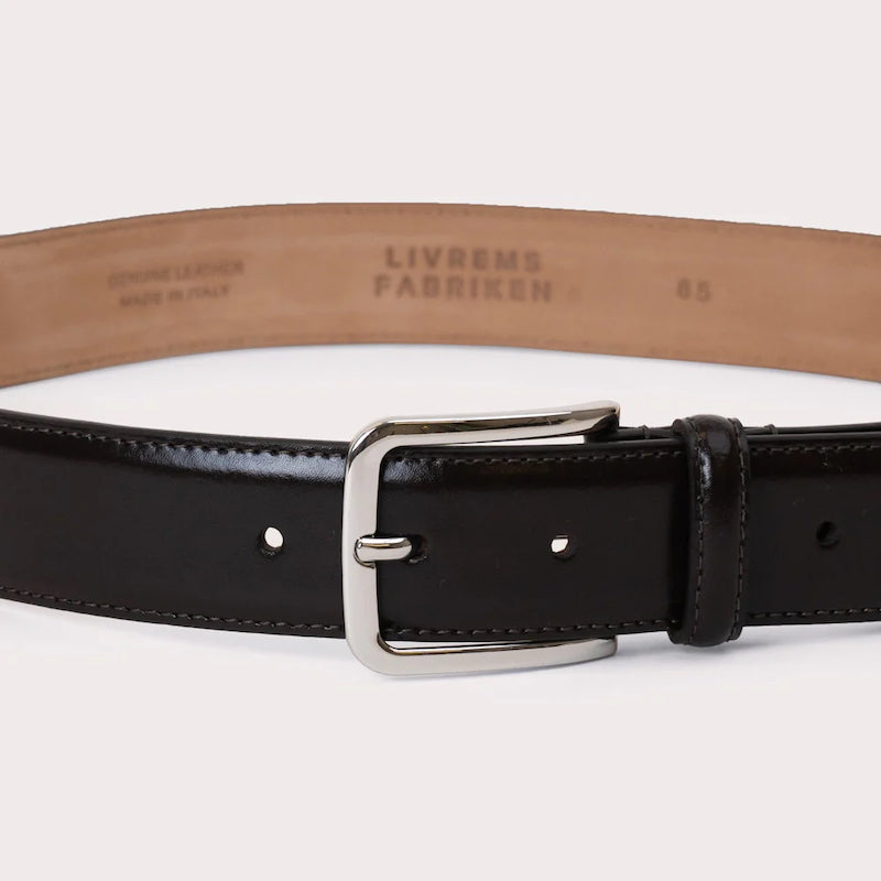 Limana leather belt - black