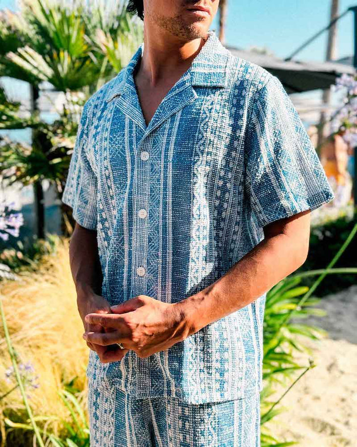 Encinitas shirt - blue