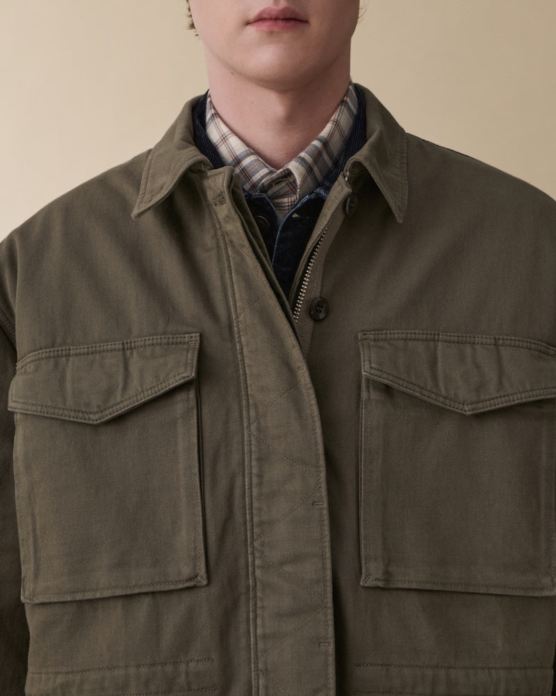 Paul jacket - khaki green