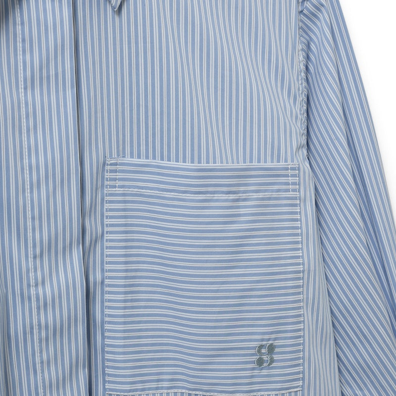 Abbysw shirt - blue stripe