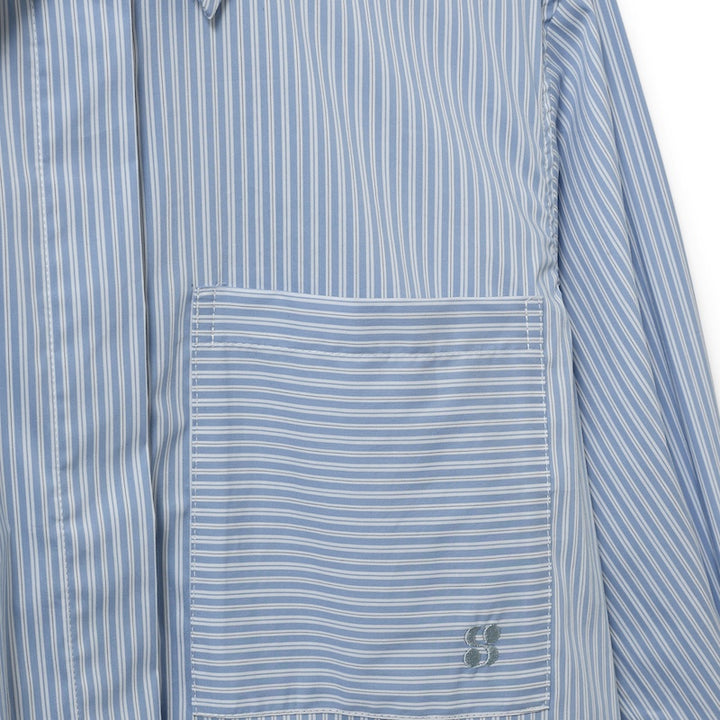 Abbysw shirt - blue stripe