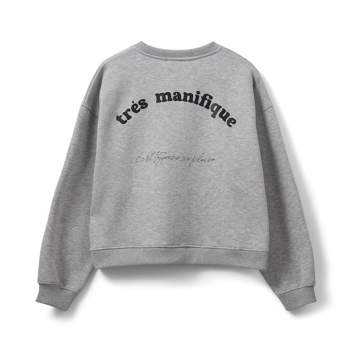 Elise sweatshirt - grey melange
