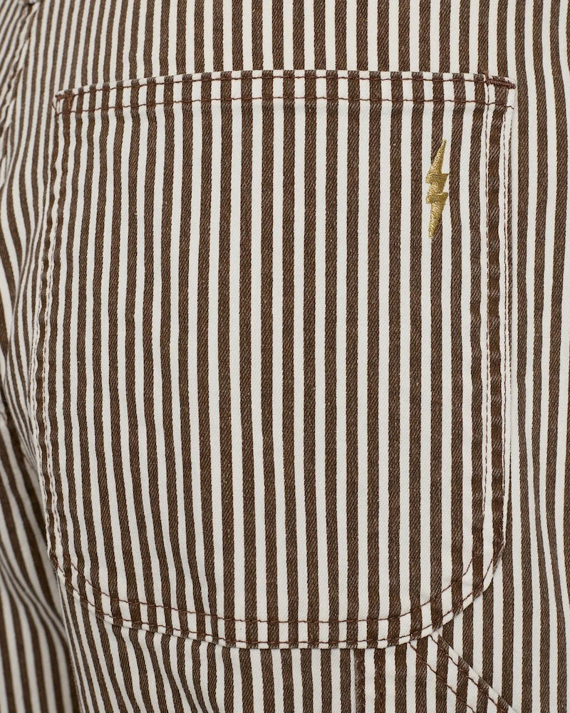Gitte pants - light brown striped