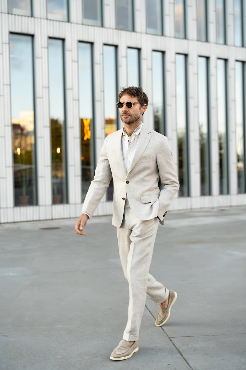 Sebbe classic jacket - beige
