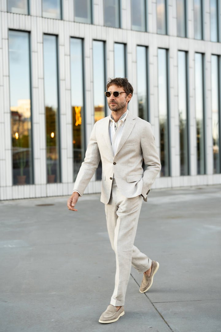Sebbe classic jacket - beige