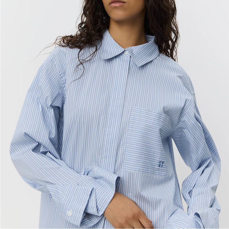 Abbysw shirt - blue stripe