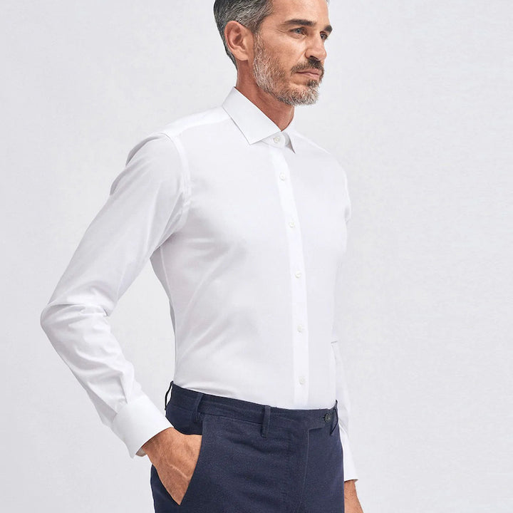 Active solid shirt - white