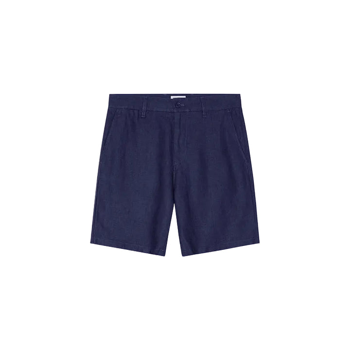 Aden linen 1454 shorts - navy
