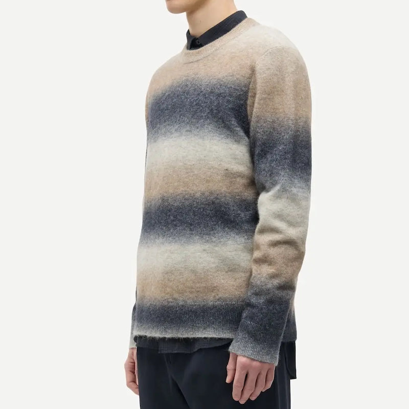 Aiden crew neck - sulute stripe