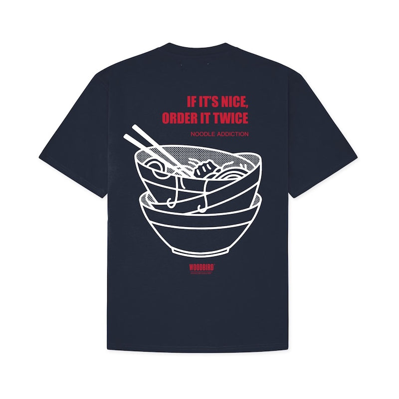 WBBaine noodle tee- navy