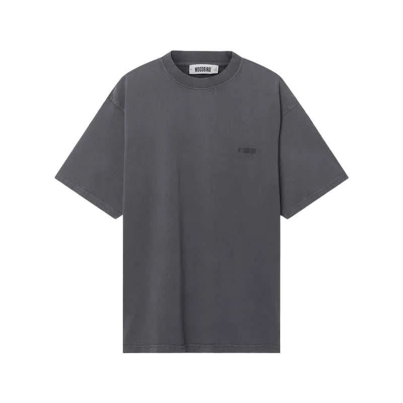 Baine washed tee - washed state blue