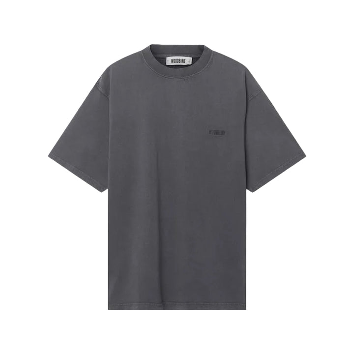 Baine washed tee - washed state blue