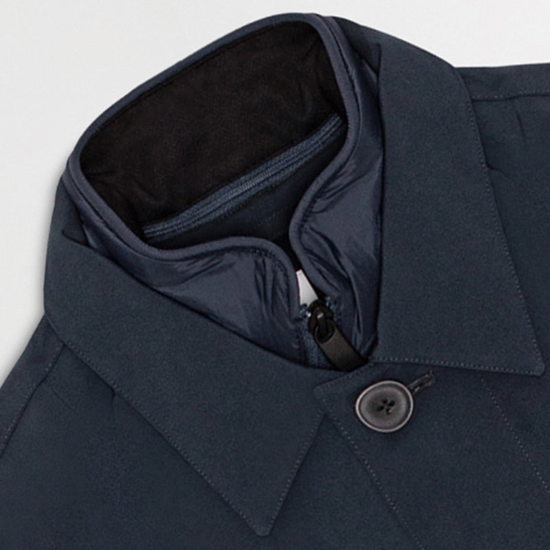 Blake technical primaloft coat - navy blue