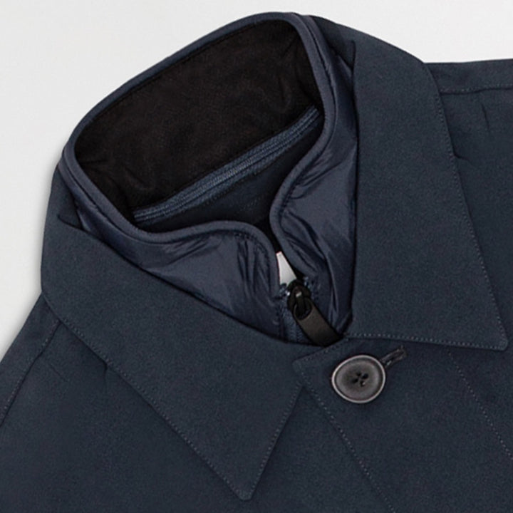 Blake technical primaloft coat - navy blue