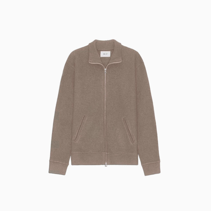 Boiled full zip 6398 - khaki beige