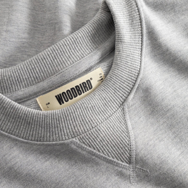 WBCane lion sweatshirt - light grey melange