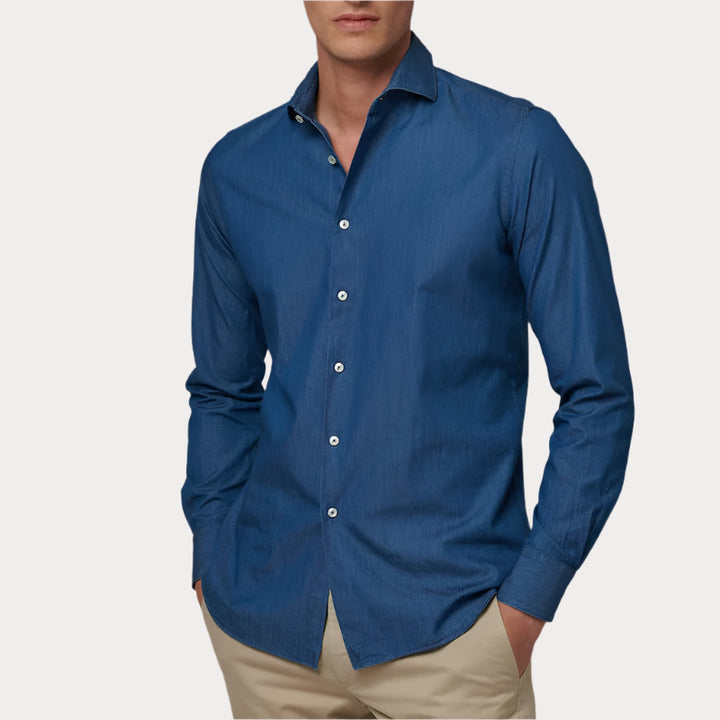 Chambray shirt - denim