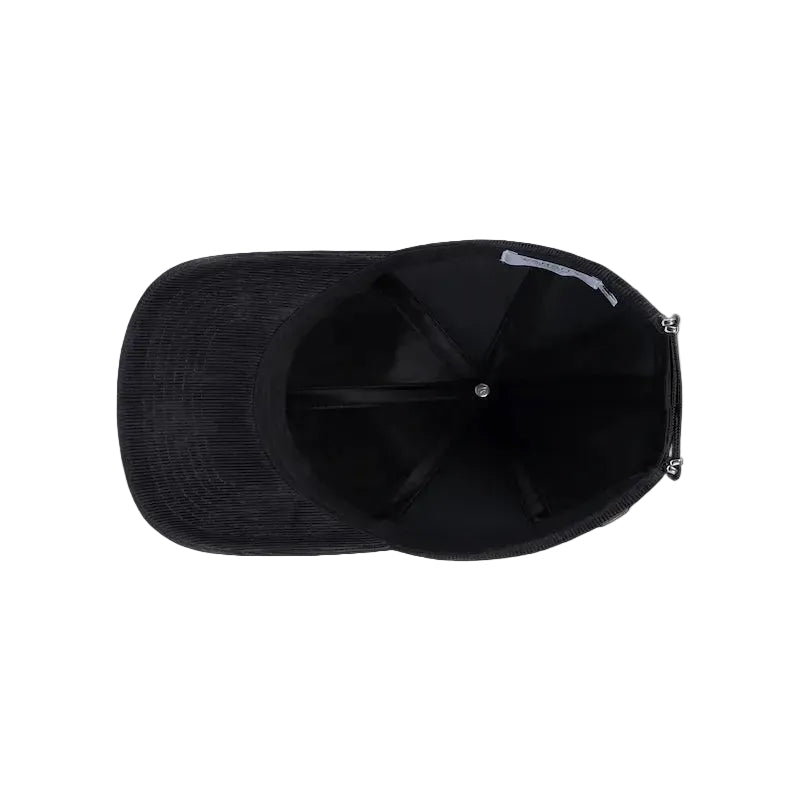Corduroy baseball cap - asfalto grey