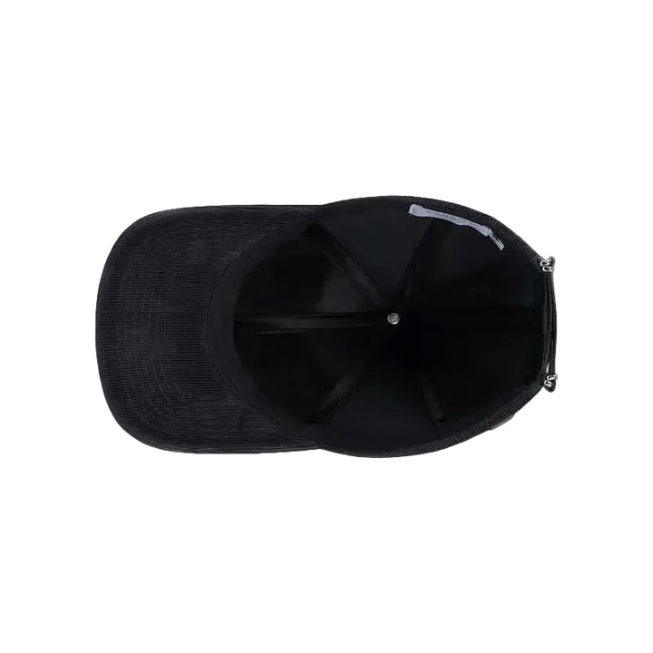 Corduroy baseball cap - asfalto grey