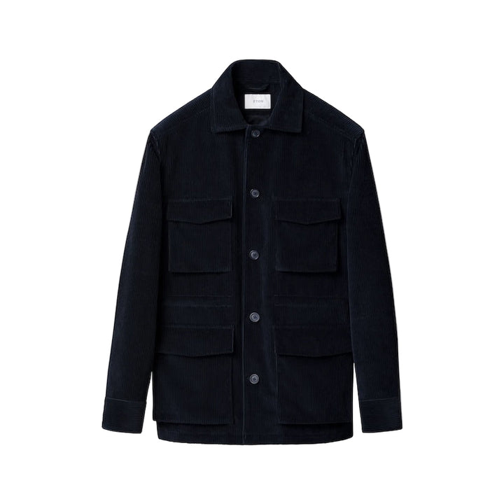 Corduroy Fieldjacket  - navy