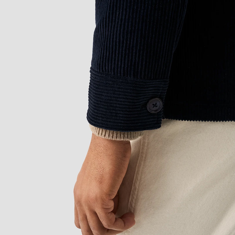 Corduroy Fieldjacket  - navy