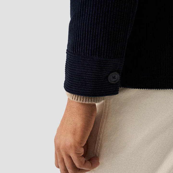 Corduroy Fieldjacket  - navy