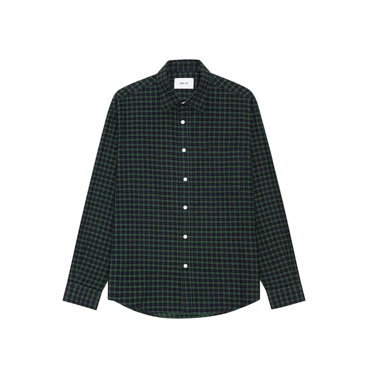 Deon flannel shirt - eden check