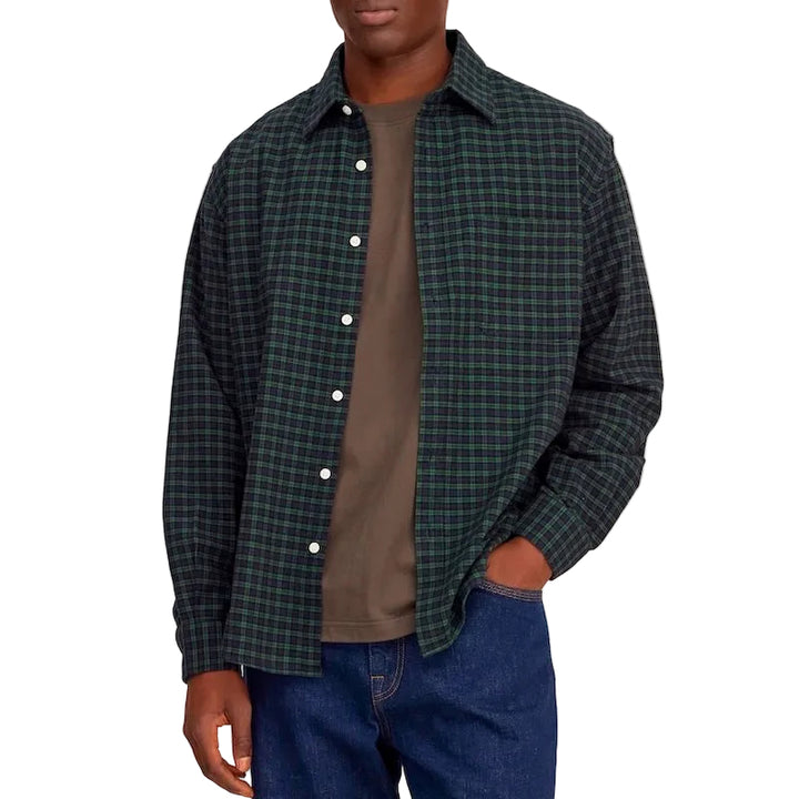 Deon flannel shirt - eden check