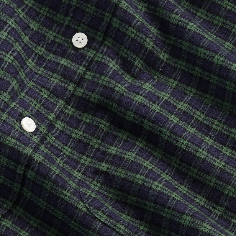 Deon flannel shirt - eden check