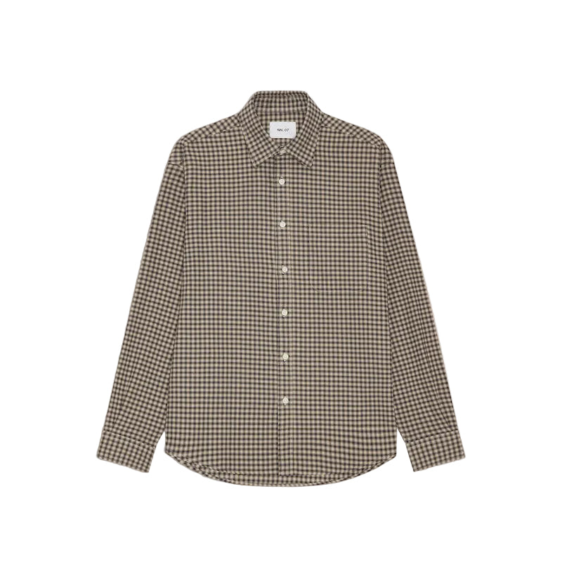 Deon flannel shirt - sand check