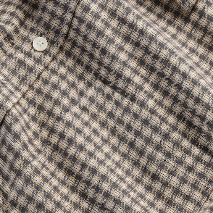 Deon flannel shirt - sand check