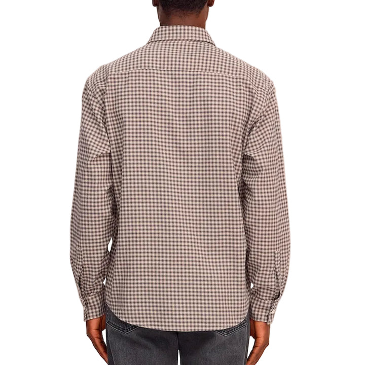 Deon flannel shirt - sand check
