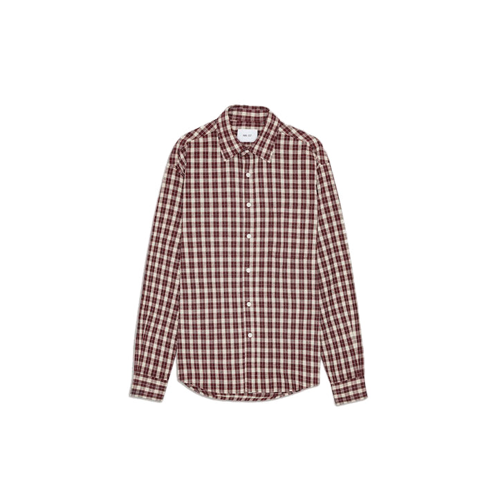 Deon flannel shirt - wine check