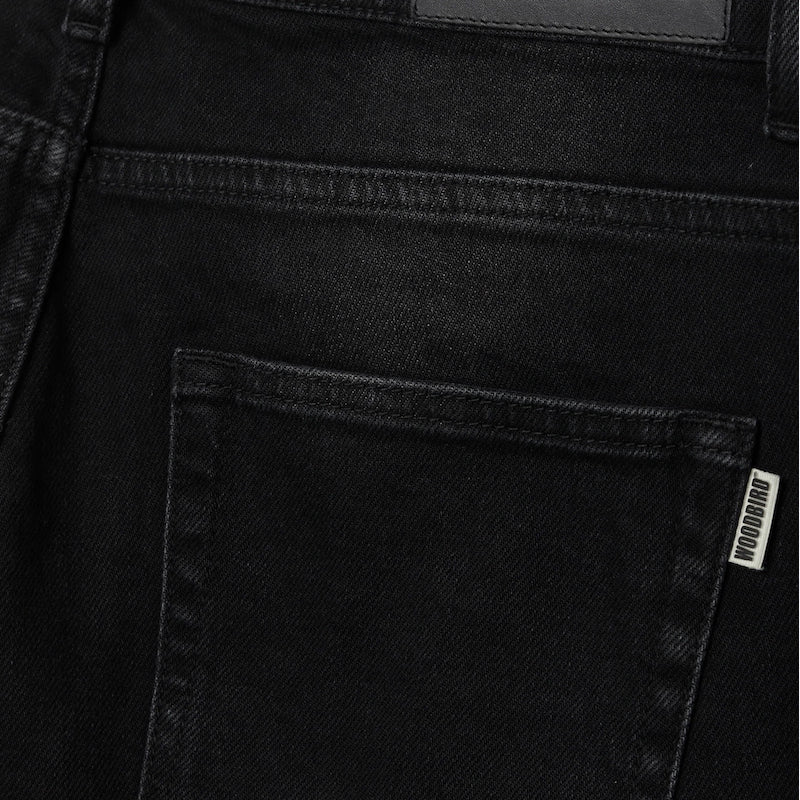 WBDoc stretch black jeans - black