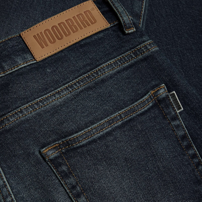 WBDoc stretch blue jeans - dk blue