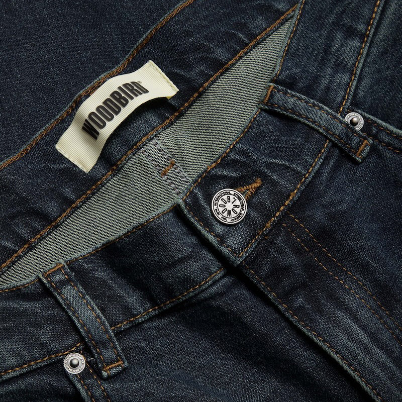 WBDoc stretch blue jeans - dk blue