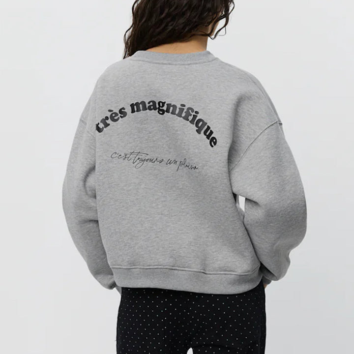Elise sweatshirt - grey melange