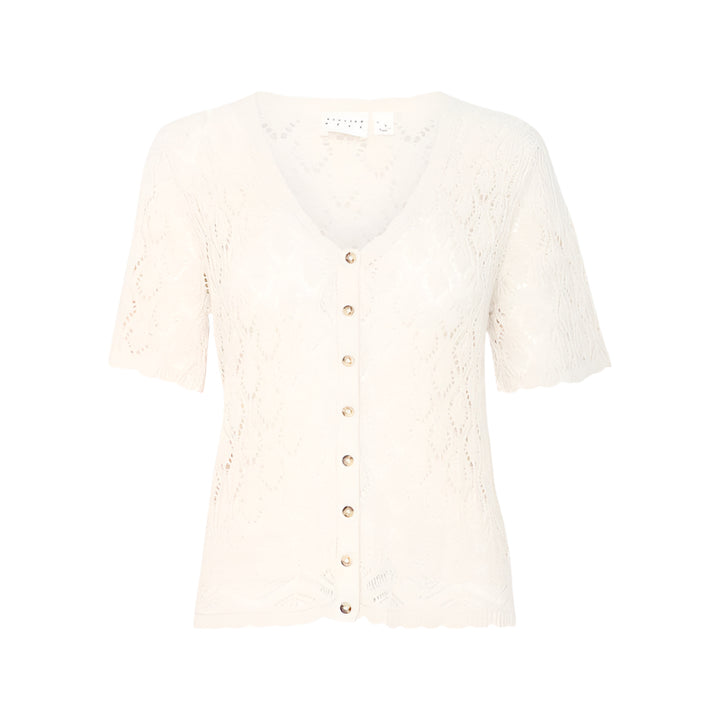 IREstel stickad cardigan - birch