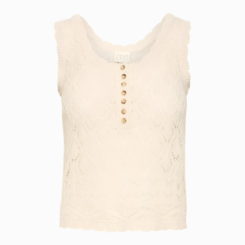 IREstel stickat linne - birch