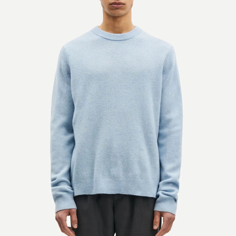 Isak sweater - subdued blue